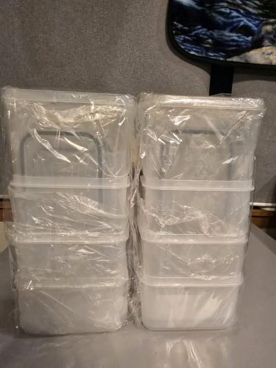 Huge Lot of Food Storage Containers with Lids Brand New  Unu