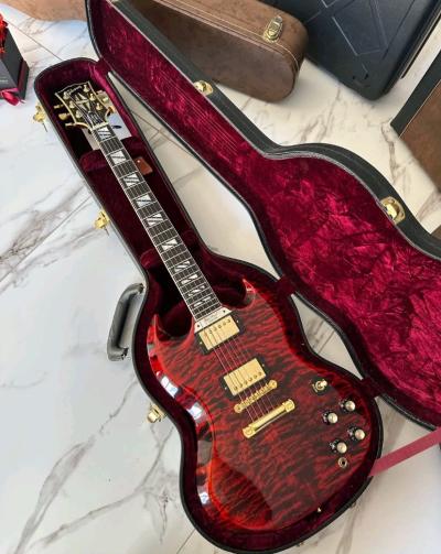 Gibson Custom Shop SG Custom Quilt Fire Tiger