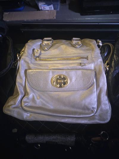 leather used name brand purses