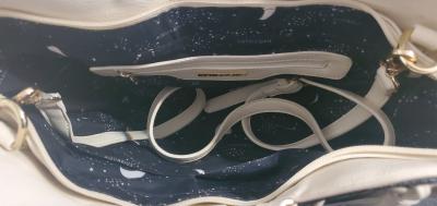 Malibu Skye Black and White Tote Bag - Thumbnail 6