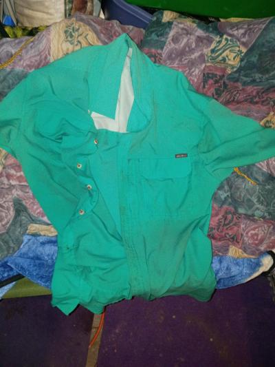 eddie Bauer fishing shirt xl