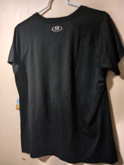 mens under armour shirt large black - Thumbnail 4