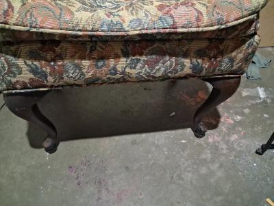 vintage foot stool - Thumbnail 2