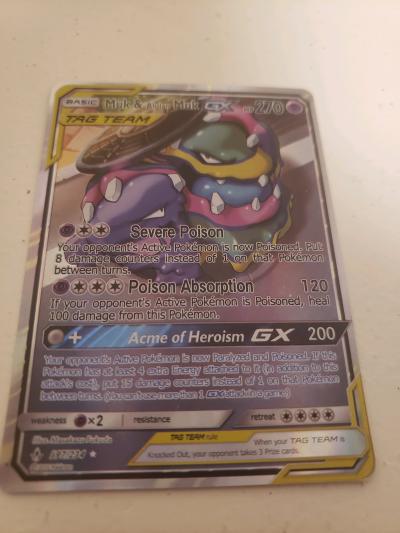 Pokemon  Muk  and Alola Muk GX