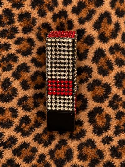 red lipstick exterior bedazzle