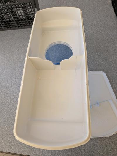 zero water plastic acrylic filter container no filter clean - Thumbnail 2