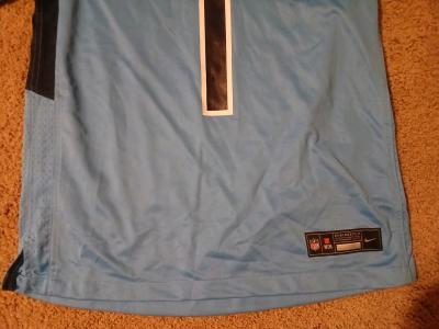 Mens Nike Cameron Ward Light Blue TennesseeTitans NFL Jersey - Thumbnail 4