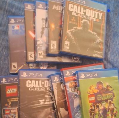 Sony PlayStation 4 Game Lot