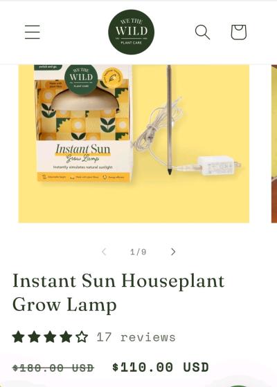 Grow light We the Wild new in Box - Thumbnail 7