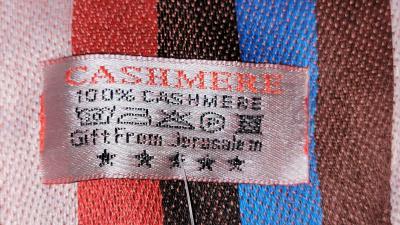 New Cashmere Scarf from Jerusalem - Thumbnail 2