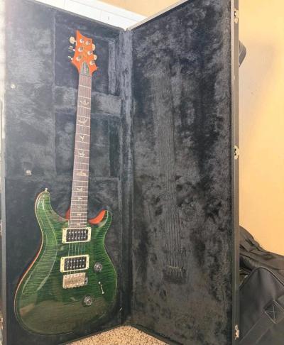 PRS Custom 24 10Top 2011  Present  Forest Green - Thumbnail 8