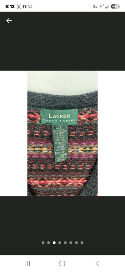 Lauren Green Label Ralph Lauren Long Sweater - Thumbnail 4