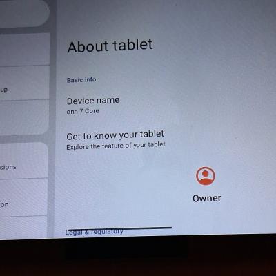 ONN Brand named tablet - Thumbnail 3