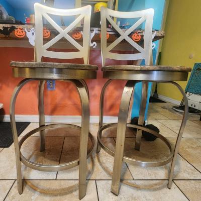 steel dining room stools - Thumbnail 4