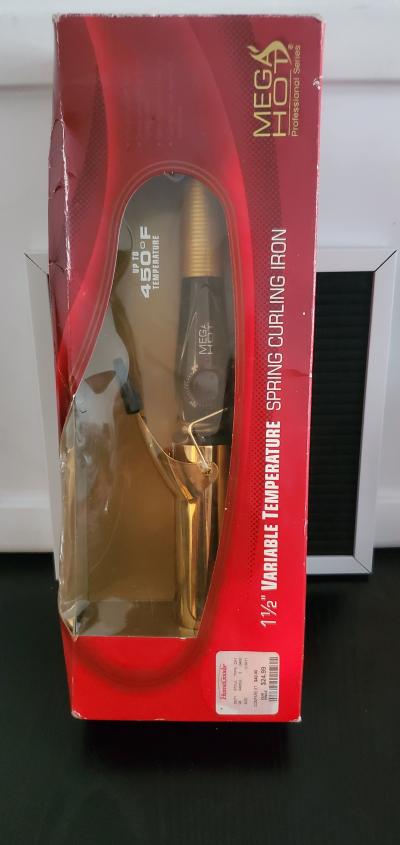 Mega Hot 15 Inch Variable Temperature Curling Iron