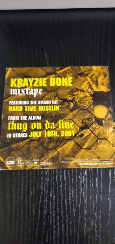 Krayzie Bone Thug On Da Line Mixtape CD - Thumbnail 2