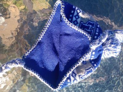 Kentucky wildcat winter hat nitted - Thumbnail 4