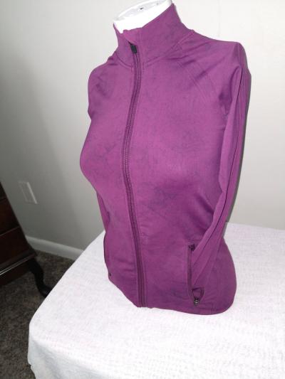 Lululemon Define Burgundy Athletic Jacket Size Small 2 - Thumbnail 5