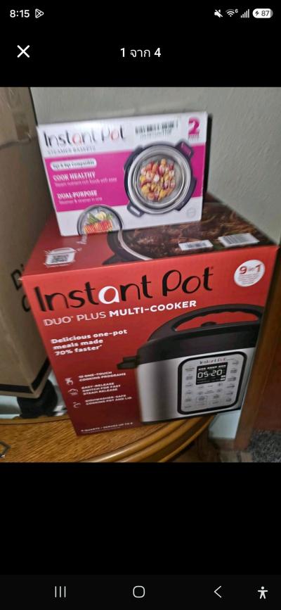 Instant pot duo plus multi cooker
