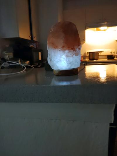 Himalayas Rose Salt Lamp - Thumbnail 2