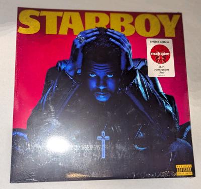 The Weeknd Starboy 2LP Translucent Blue Vinyl