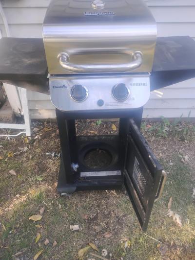 char broil 2 pilot burner grill