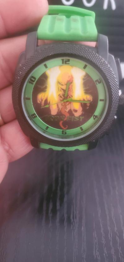 Marvel Comics Iron Fist analog wristwatch New no box - Thumbnail 3