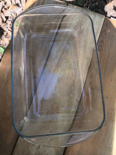 A Antique Long Glass Deep Dish - Thumbnail 4