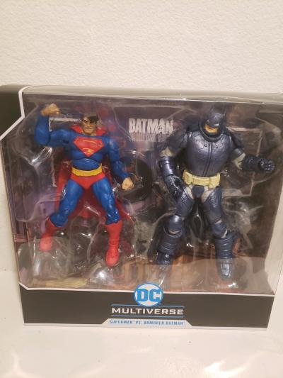 Dc Mcfarlane Superman vs Armored Batman