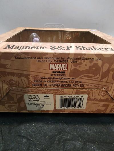 Marvel Comics Ironman Whiplash salt pepper Shaker Set - Thumbnail 4