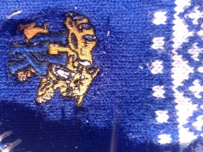 Kentucky wildcat winter hat nitted - Thumbnail 5