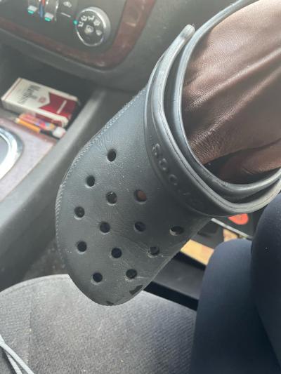black crocs