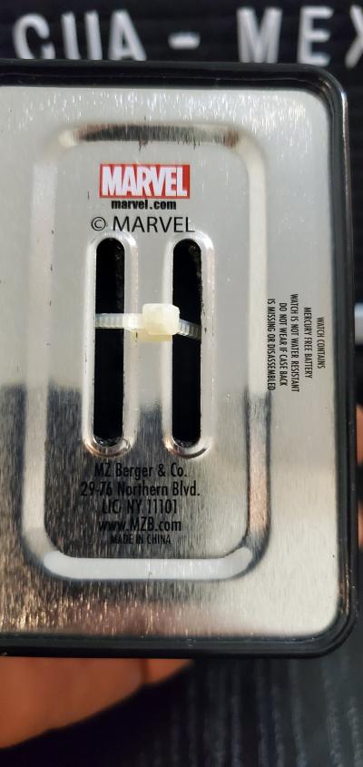 Marvel The Punisher Wristwatch battery run out battery - Thumbnail 3