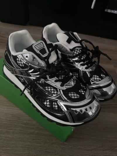 black and silver Bottega men new