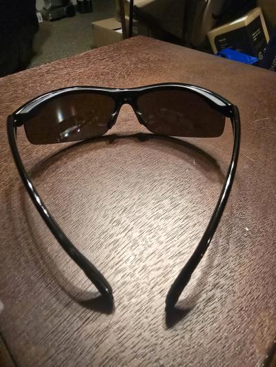 Renegade Polarized Fishing Sunglasses Gloss Black AntiGlare - Thumbnail 2