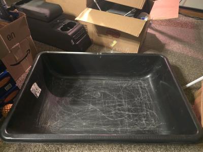 Large Heavy Duty Plastic Utility  Mixing Tub