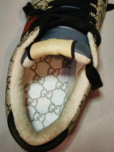 mens gg cross grain gucci shoes size 7 - Thumbnail 8