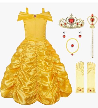 Princess Belle costume set Zize 10 to12