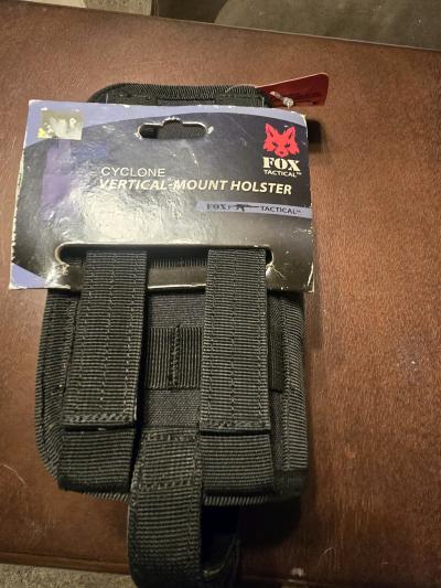 Fox Tactical Cyclone VerticalMount Holster  Black NWT