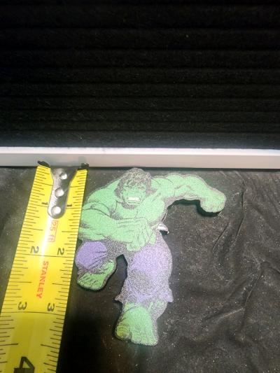Marvel Comics The Incredible Hulk Retro Cout Out  Magnet - Thumbnail 2