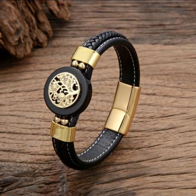 Braidef bracelet for men