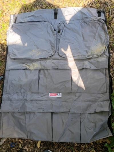 A Nice New Grey Colmen Sectional Fleetwood Camper Caddie
