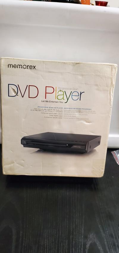 Memorex Progressive Scan DVD Player damage box - Thumbnail 4