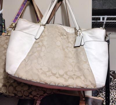 Coach purse and matching wallet