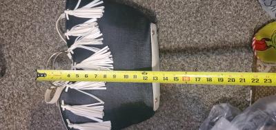 Malibu Skye Black and White Tote Bag - Thumbnail 3