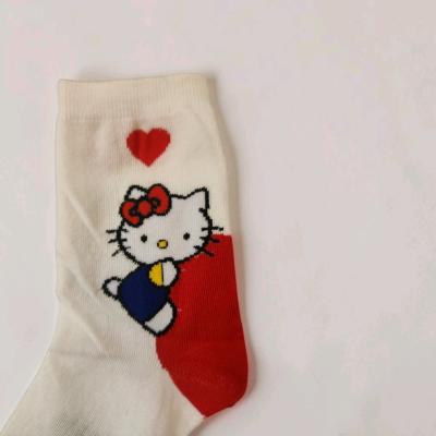NEW Sanrio Hello Kitty Crew Socks Set 4 P - Thumbnail 4