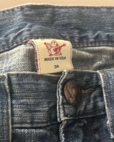 True Religion Jeans men Billy seat size 34 - Thumbnail 3