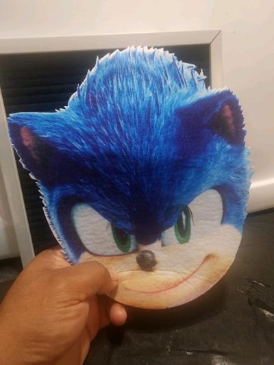 Sonic the Hedgehog Costume  Size 120 - Thumbnail 3