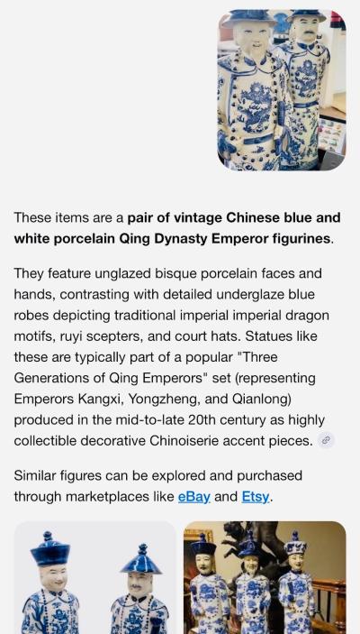 Antique and historical Chinese figures that are hand made - Thumbnail 5