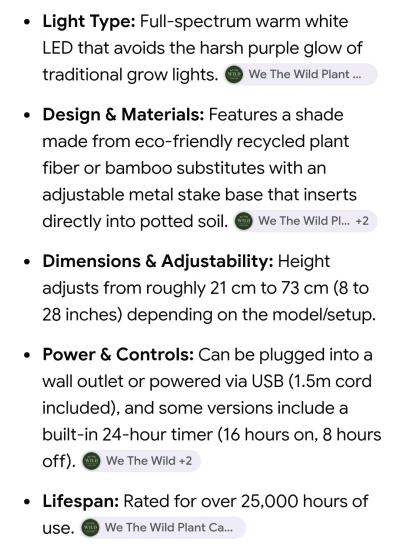 Grow light We the Wild new in Box - Thumbnail 6